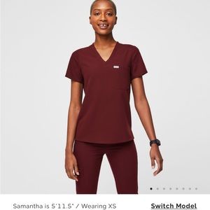 Figs Caterina One Pocket Scrub Top
